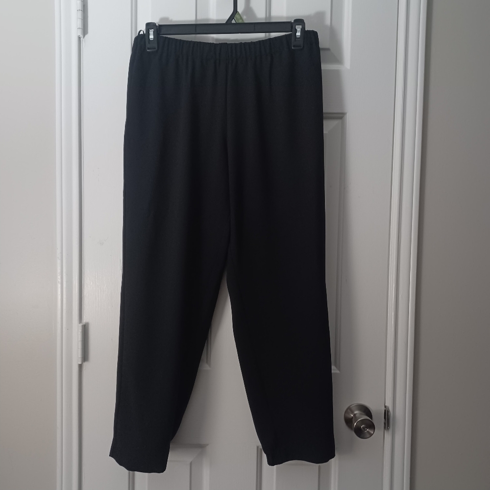 Rachel Rachel Roy Black Dress Pants Pull On Sz XL